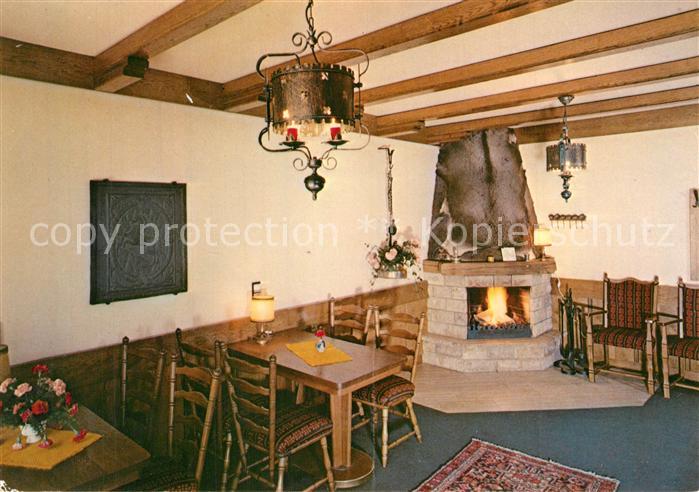 Stadtlohn-Bueren Gaststaette Ritter Kaminzimmer