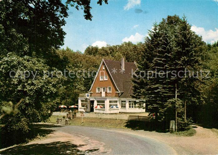 Wiehl Oberbergischer Kreis Waldgaststaette Tropfsteinhoehle