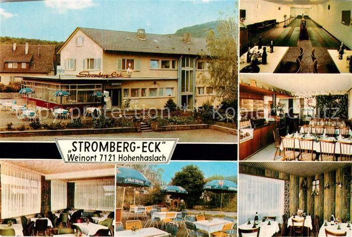 Hohenhaslach Stromberg Eck Gastraeume Kegelbahn Terrasse