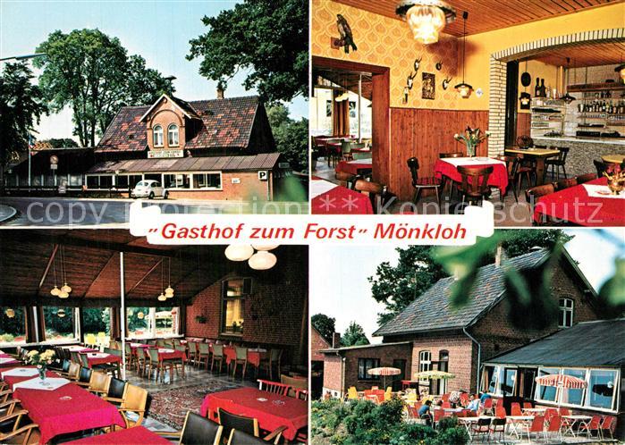 Moenkloh Gasthof zum Forst Gaststube Speisesaal