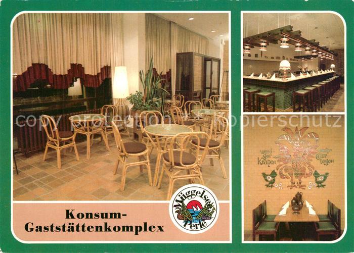 Berlin Konsum Gaststaette Mueggelseeperle Eiscafe Grillbar