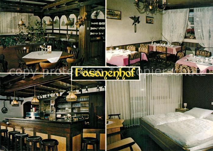 Datterode Gaststaette Pension Fasanenhof Bar Zimmer