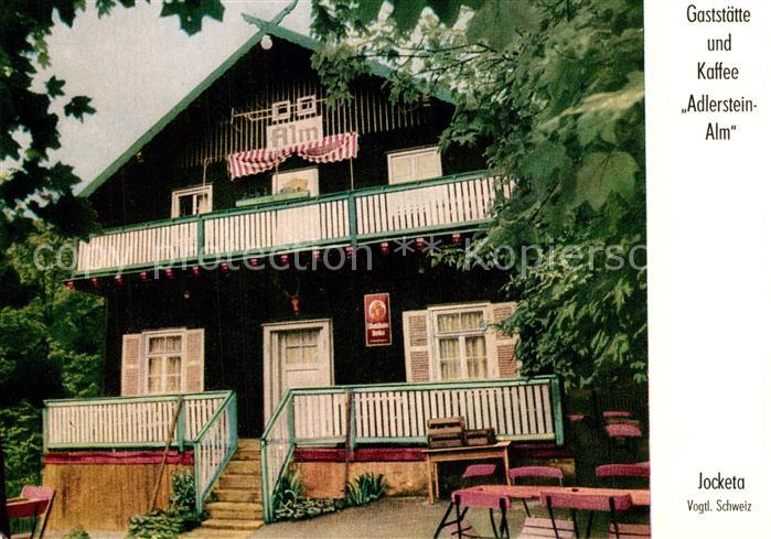 Jocketa Gaststaette Kafee Adlerstein Alm