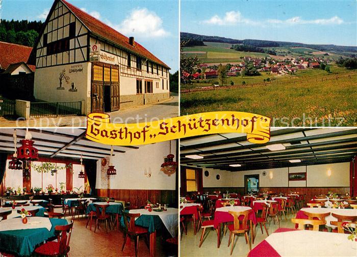 Allertshofen Darmstadt Landgasthof Schuetzenhof Gastraeume