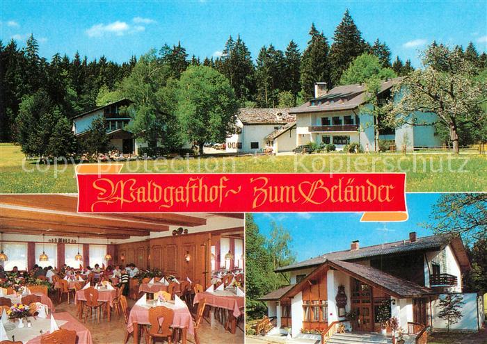 Eichstaett Oberbayern Waldgasthof Zum Gelaender Speisesaal