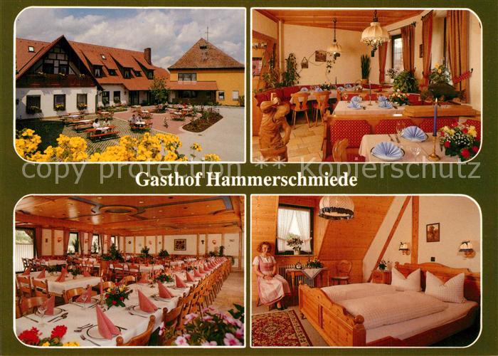 Gerhardshofen Gasthof Hammerschmiede Gastraeume Zimmer