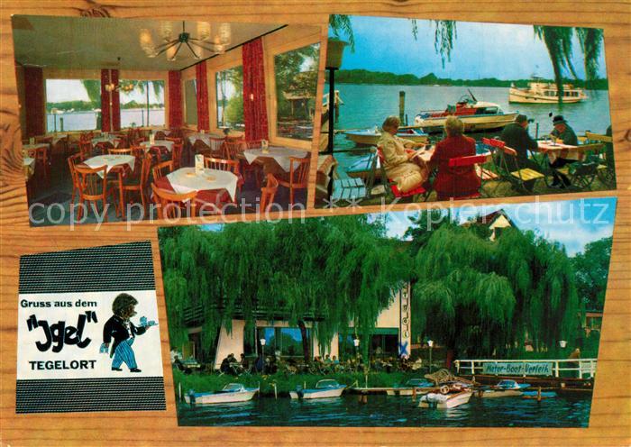 Berlin Restaurant zum Igel Gaststube Boots-Verleih