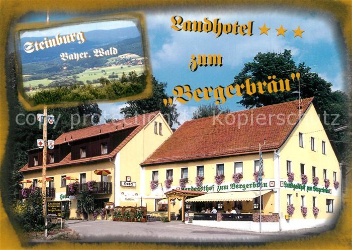 Steinburg Niederbayern Landhotel Restaurant zum Bergerbraeu