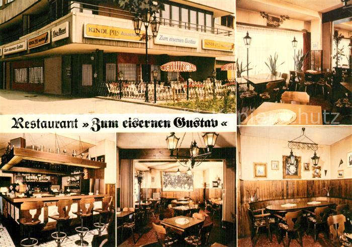 Berlin Restaurant Zum eisernen Gustav Bar Gastraeume