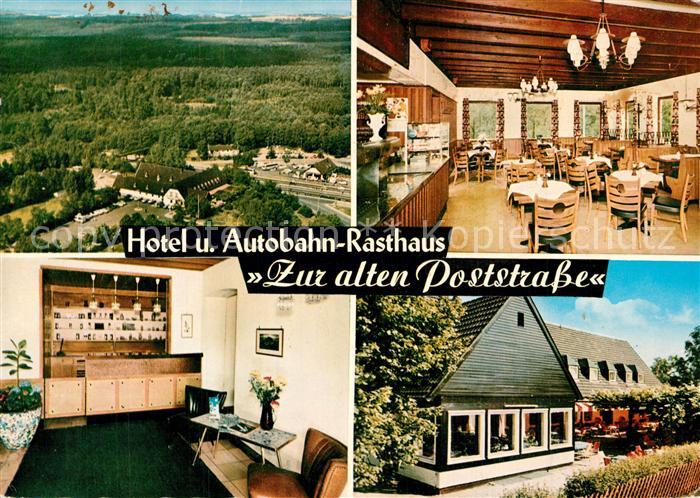 Siegburg Hotel und Autobahn Rasthaus Zur alten Poststrasse Panorama