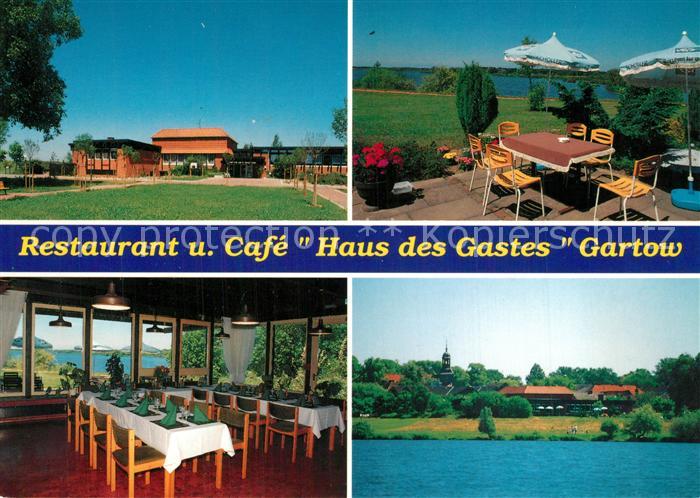Gartow Elbe Restaurant Cafe Haus des Gastes
