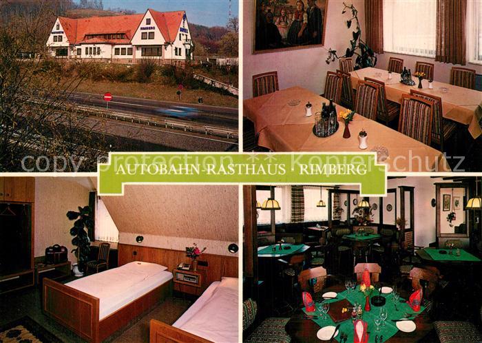 Rimberg Bad Hersfeld Autobahn Rasthaus Rimberg Gastraeume Zimmer