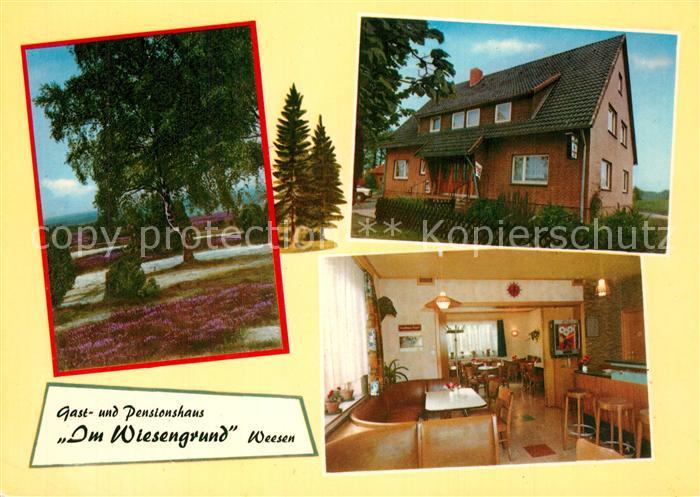 Weesen Hermannsburg Gast und Pensionshaus Im Wiesengrund Gastraum