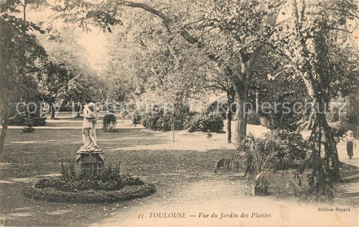 Toulouse Haute-Garonne Vue du Jardin des Plantes