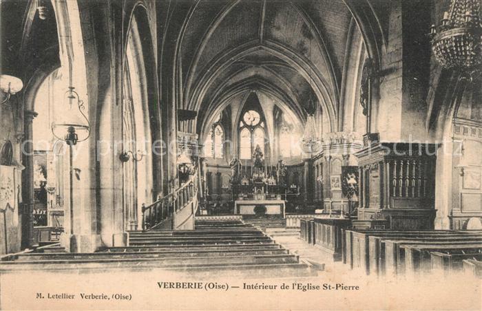 Verberie Intérieur de l'Eglise Saint Pierre