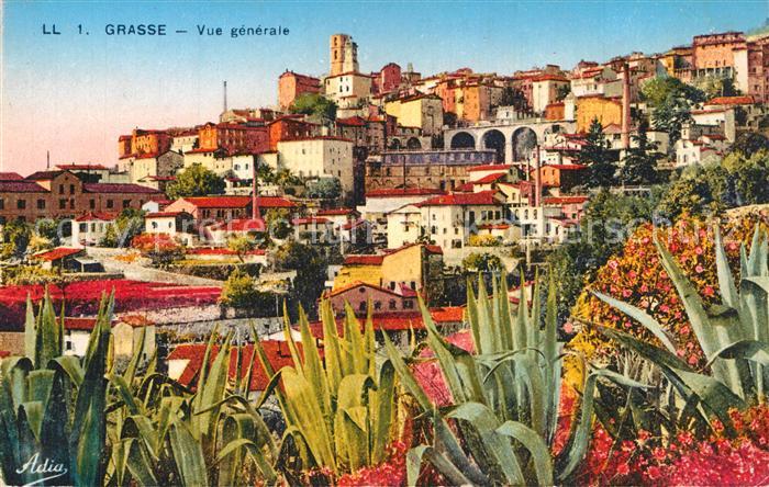Grasse Alpes Maritimes Vue Generale