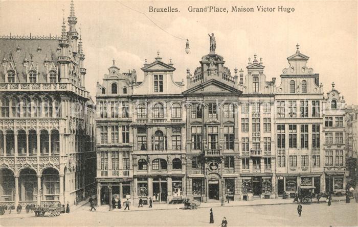 Bruxelles Bruessel Grande Place Maison Victor Hugo