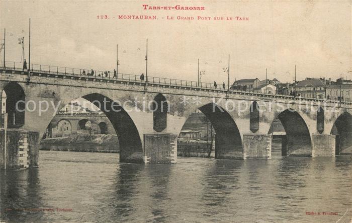Montauban Tarn-et-Garonne Grand Pont sur le Tarn