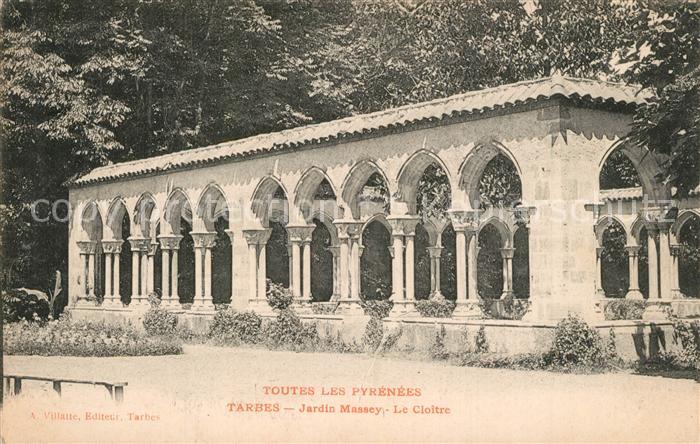 Tarbes Jardin Massey le Cloître