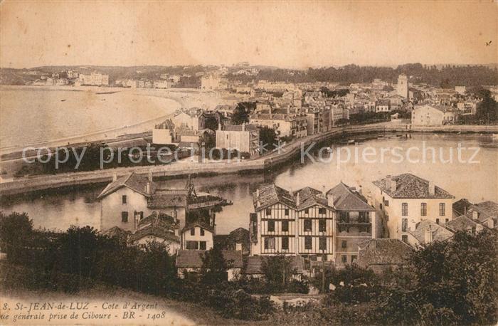 Saint-Jean-de-Luz Vue Generale prise de Ciboure