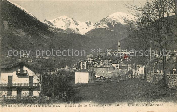 Saint-Martin-Vesubie Panorama Vallee de la Vésubie Alpes