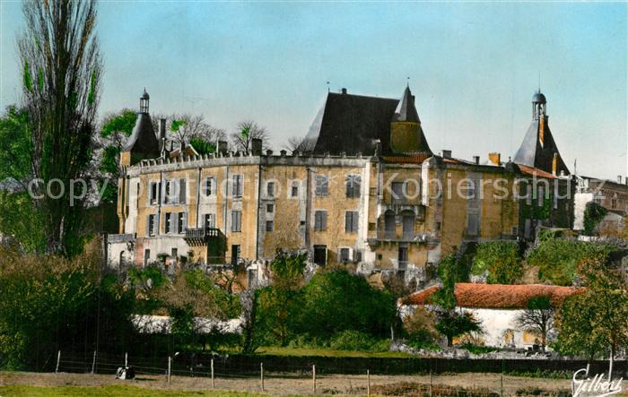 Jonzac Chateau facade sud est