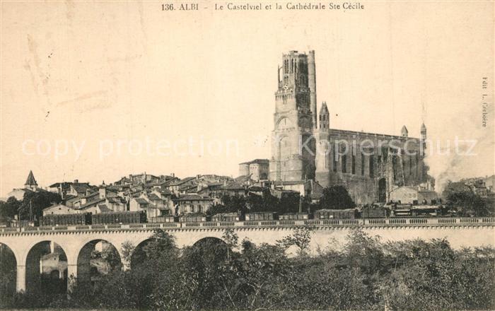 Albi Tarn Castelviel et Cathedrale Sainte Cecile