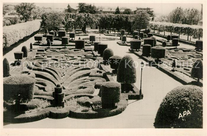 Castres Tarn Jardin de l'Evêché dessiné par Le Nôtre 17e siècle