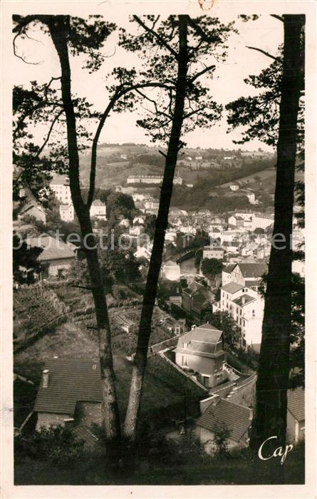 Tulle Correze Ansicht vom Waldrand aus