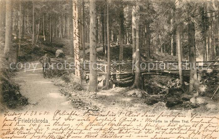 Friedrichroda Partie im kuehlen Tal