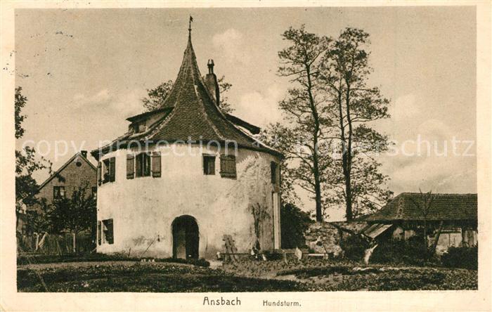 Ansbach Mittelfranken Hundsturm