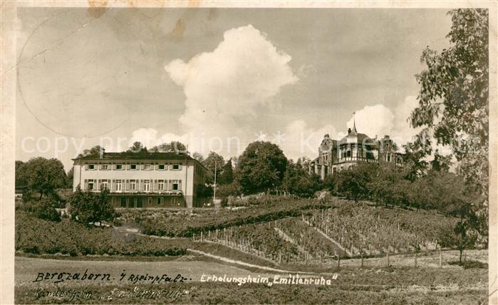 Bad Bergzabern Erholungsheim Emilienruhe
