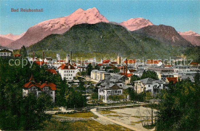 Bad Reichenhall Panorama Alpen