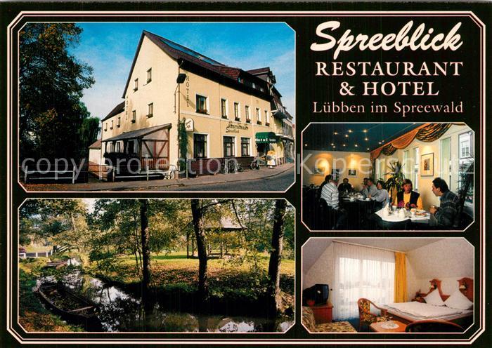 Luebben Spreewald Restaurant Hotel Spreeblick Fremdenzimmer Natur