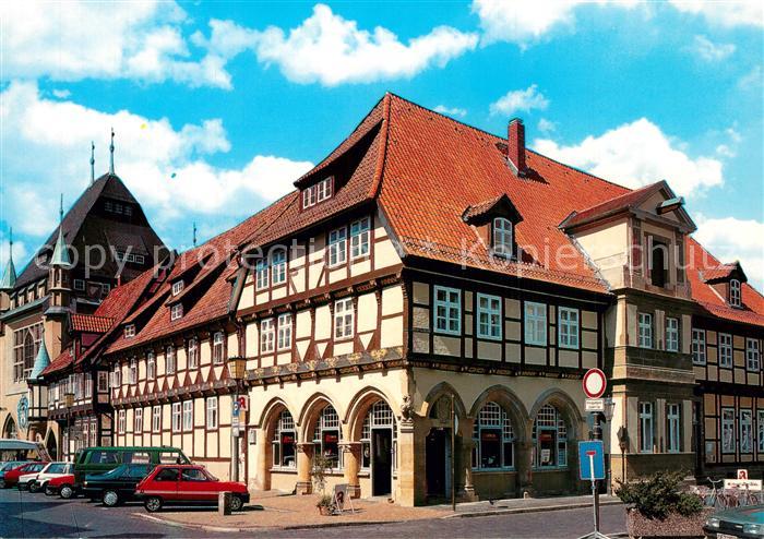 Celle Niedersachsen Alte Apotheke und Museum Fachwerkhaeuser