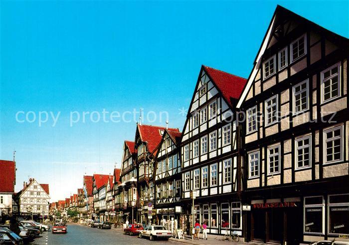 Celle Niedersachsen Stechbahn Altstadt Fachwerkhaeuser