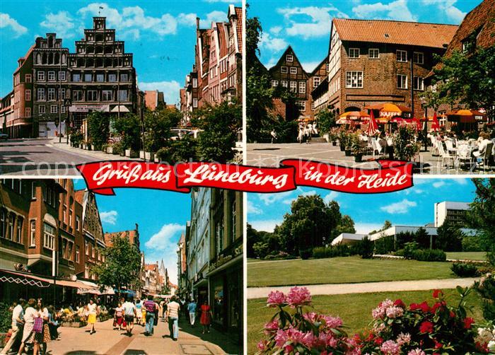 Lueneburg Teilansichten Innenstadt Altstadt Park