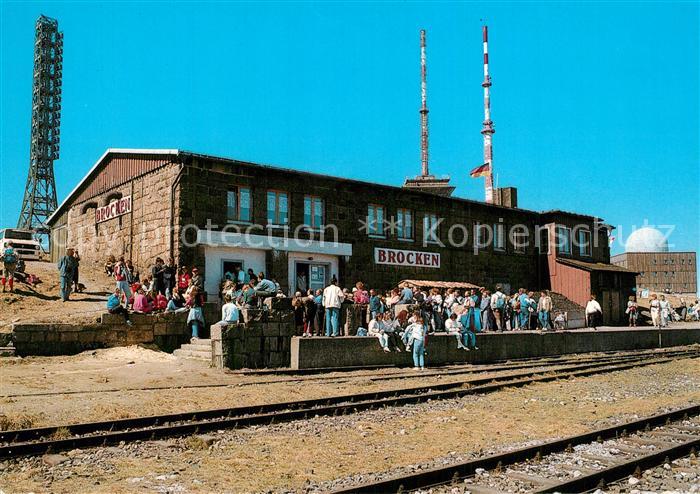 Wernigerode Harz Brocken Bahnhof Sender Aussichtsturm