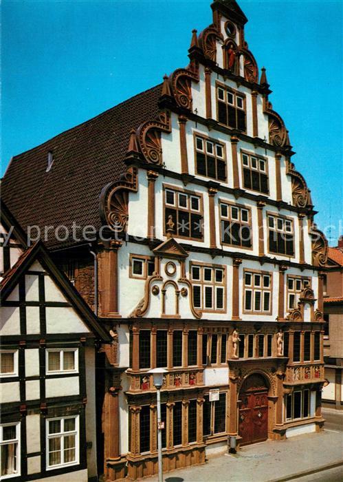 Lemgo Buergermeister Hermann Kruwels Haus 16. Jhdt. Historisches Gebaeude Alte H