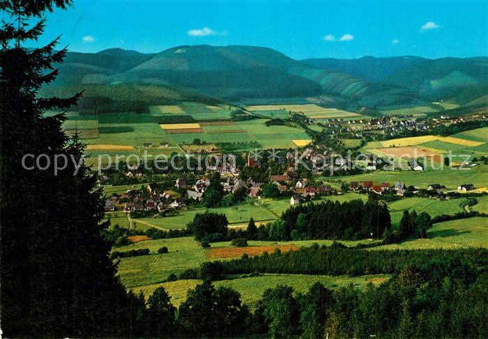 Saalhausen Sauerland Panorama Luftkurort