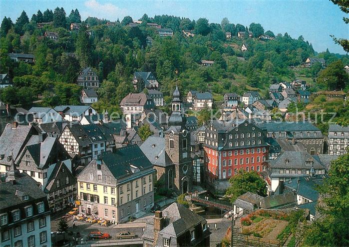 Monschau Altstadt mit Kirche