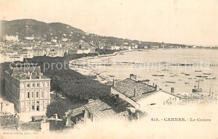 Cannes Alpes-Maritimes Le Cours
