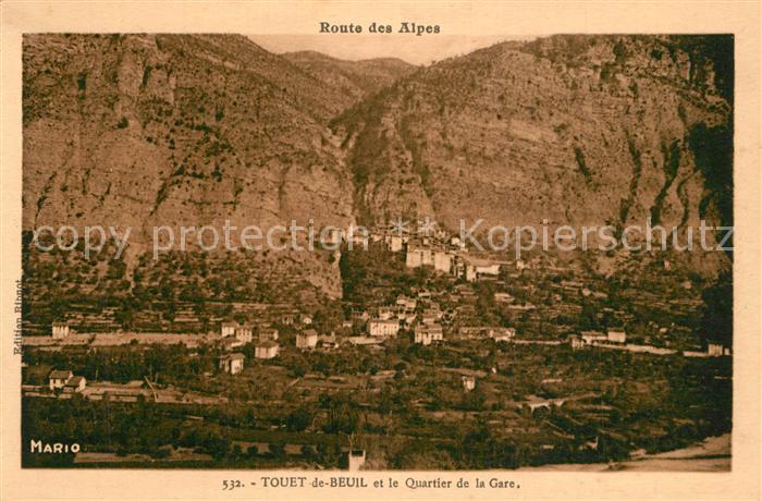 Touet-de-Beuil et le Quartier de la Gare