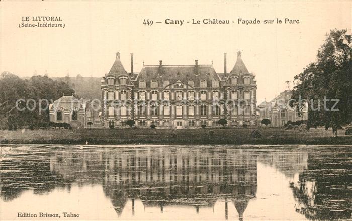 Cany-Barville Le Chateau Facade sur le Parc