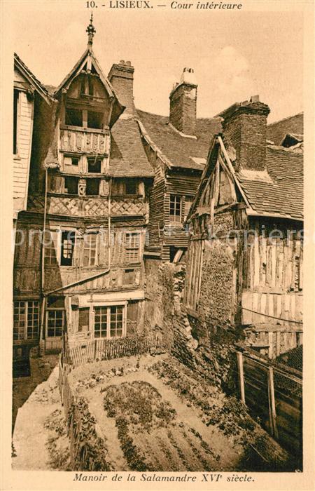 Lisieux Manoir de la Salamandre XVIe siecle