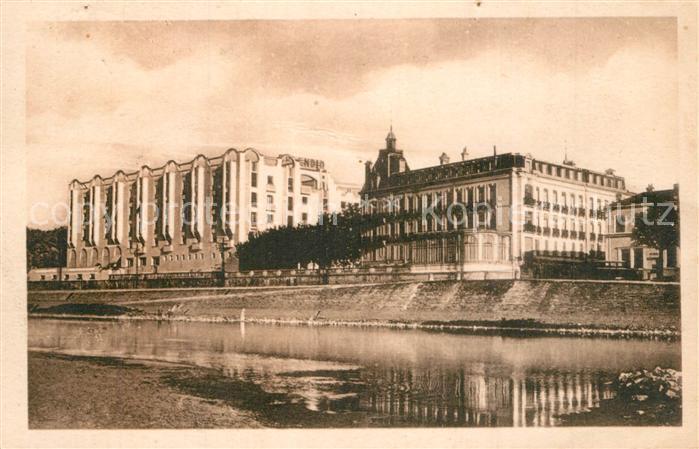 Dax Landes Le Splendid et les Grands Thermes au bord de l'Adour