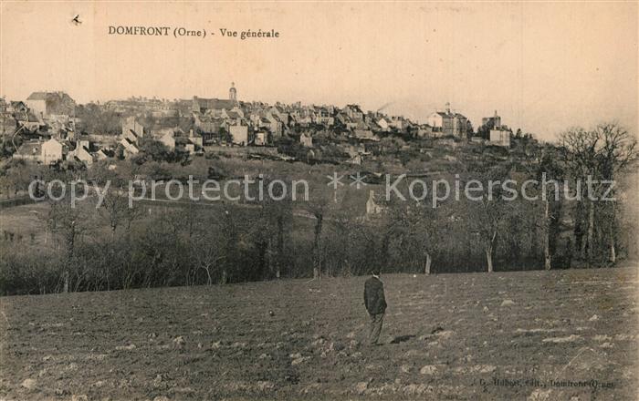 Domfront Orne Vue generale