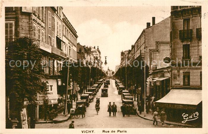 Vichy Allier Rue de Paris