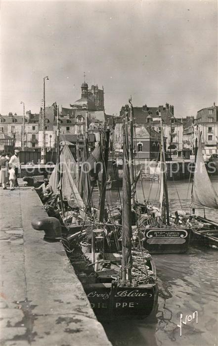 Dieppe 76 Bateaux de peche dans le port