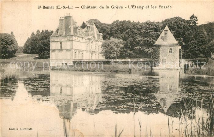 Saint-Bomer Chateau de la Greve l’Etang et les Fosses
